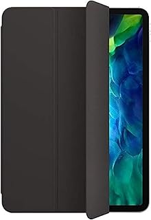 حافظة حماية ذكية لجهاز ابل ايباد برو 11 بوصة 2020 - اسود، فينيل