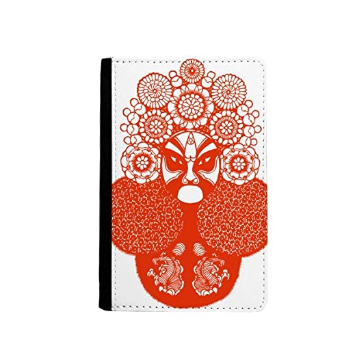 Porte-passeport papier masque rouge - Protège les papiers cornés en voyage