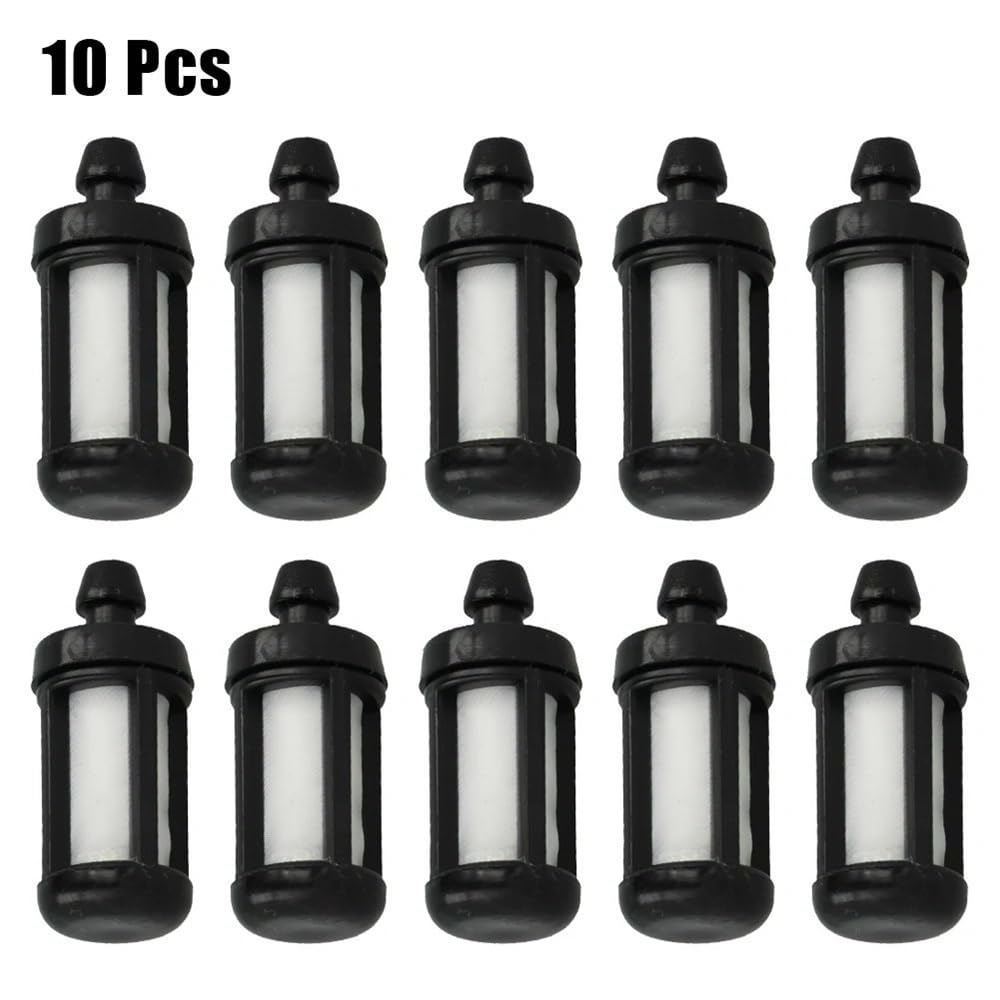 10 Uds Filtro de Combustible Apto for motosierras de jardín Herramientas de carburador cortacésped for MS361 MS381