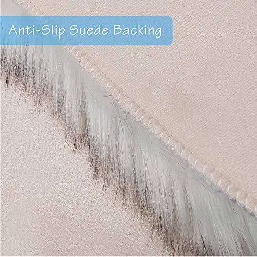 Tapis de bain lavable en machine et ultra absorbant blanc