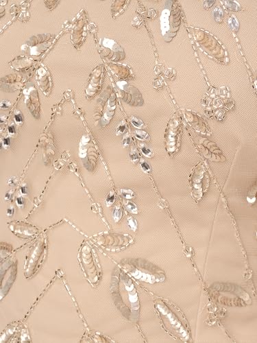 Adrianna Papell Women's Beaded Sheath Dress3