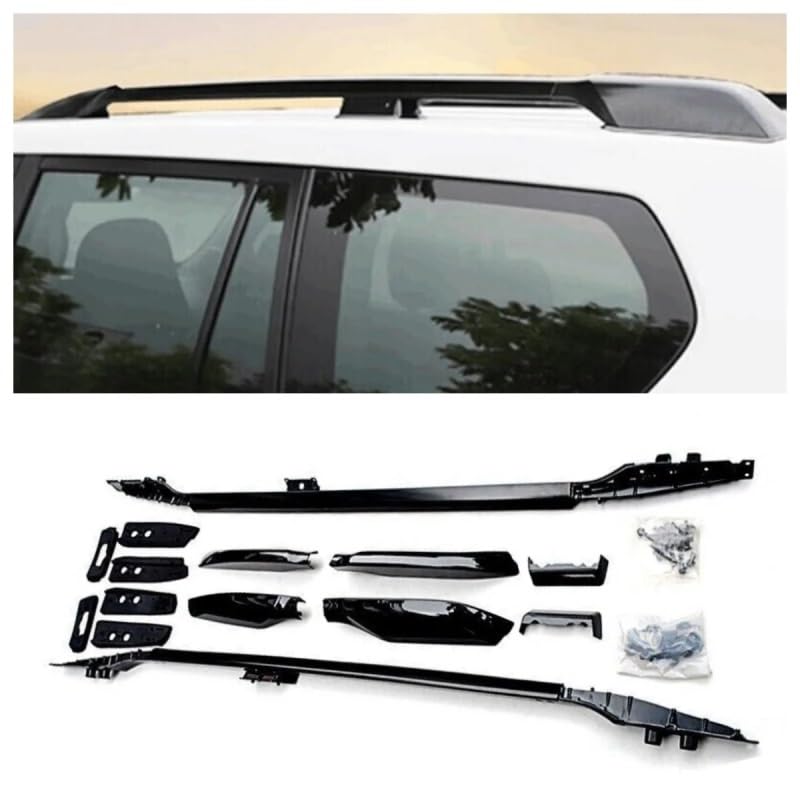 Portabicicletas techo Toyota Land Cruiser Prado J150 2010-2023 accesorios rieles equipaje 2
