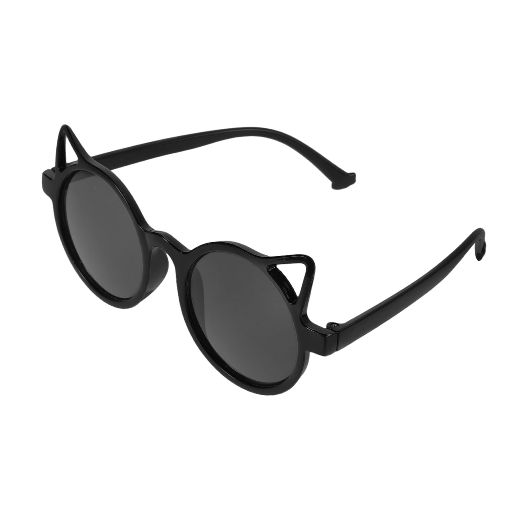 KOMBIUDA Stylish Cat Ear Sunglasses for Boys and Girls Uv Protected Comfortable for Boys and Girls
