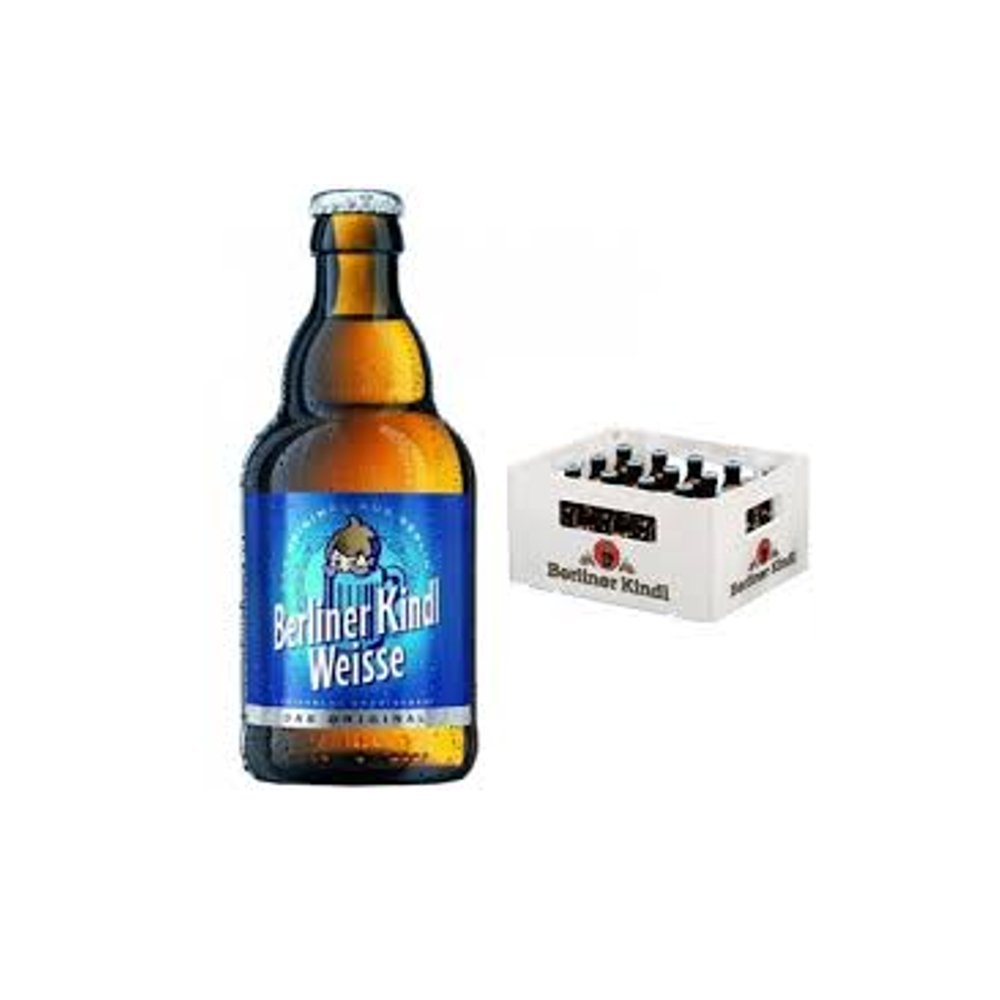 Berliner Kindl Weisse | 330ml x 24 (Kasten) | 3,0%