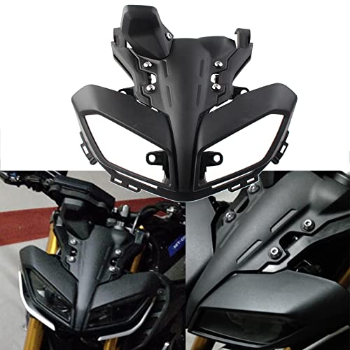 Bacar Motorbike Front Headlight Fairing Cover Complete Set Accessaries for Yamaha MT-09 FZ-09 2017-2019 Powersport