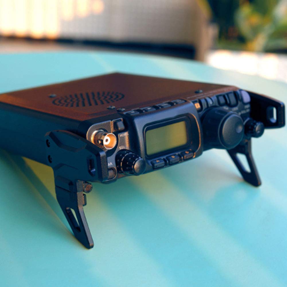 Sevenyou Stand, Aluminum Alloy Fine Workmanship Anodized Surface Holder, For Windcamp Yaesu Ft818nd 817Nd