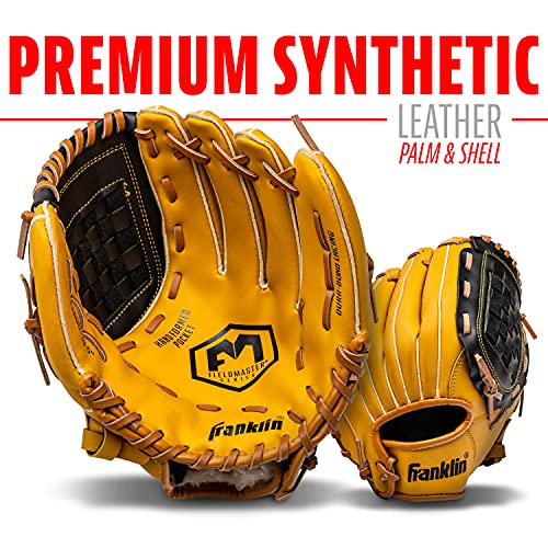 image for Franklin Sports Baseball and Softball Glove - Field Master - Baseball 