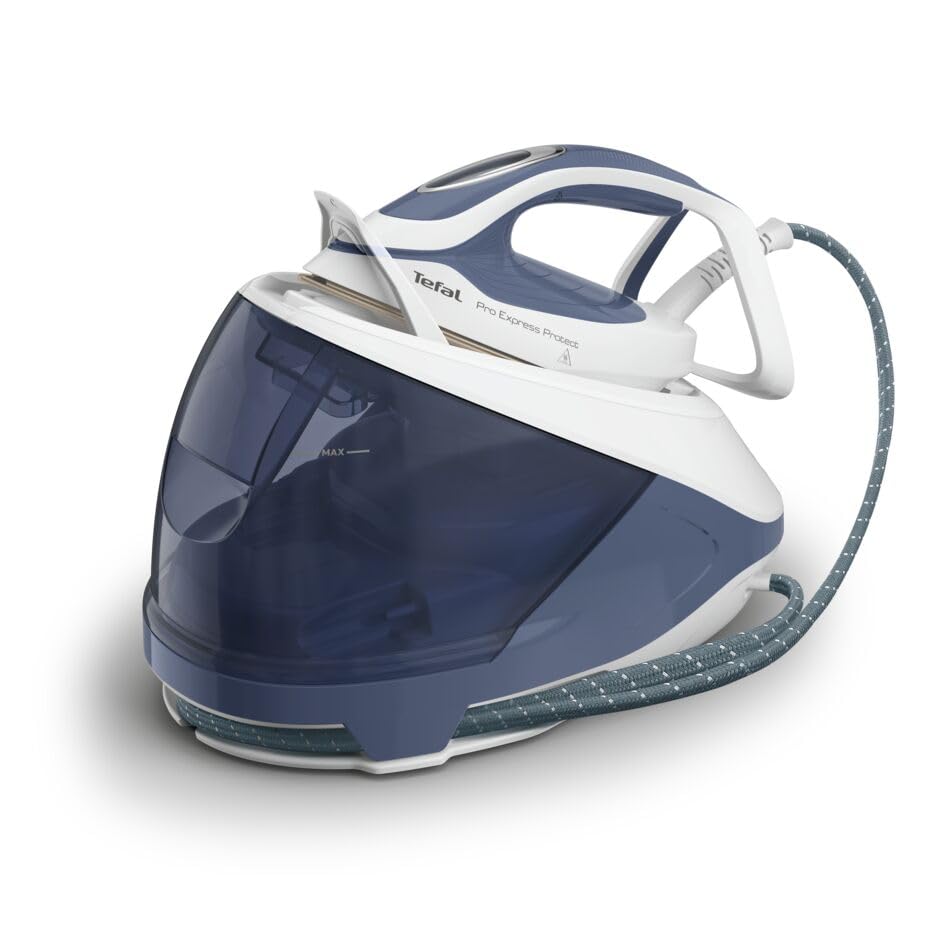 Tefal GV9225 Pro Express Protect - Estación de planchado a vapor (presión de vapor de 7,6 bares,...