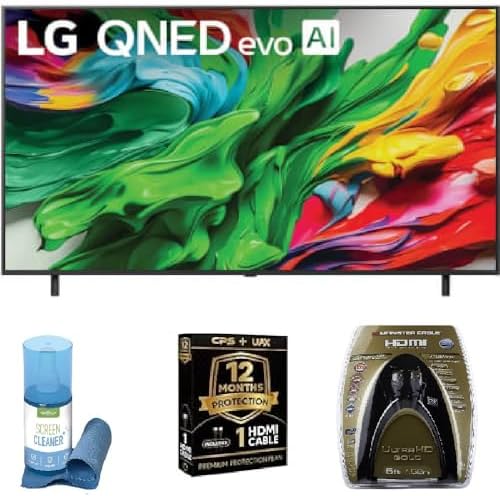 LG 65 Inch Class QNED85A Series 4K UHD Smart TV 2025 MiniLED Quantum Dot NanoCell AI Processor 4K 120Hz Dolby Vision Atmos Alexa Google Assistant webOS HDMI203F SURF201V CPS 12 Month Protection LG 65 Inch Class QNED85A Series 4K UHD Smart TV 2025 MiniLED Quantum Dot NanoCell AI Processor 4K 120Hz Dolby Vision Atmos Alexa Google Assistant webOS HDMI203F SURF201V CPS 12 Month Protection