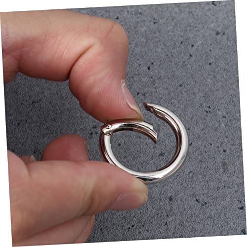Anneaux brisés en alliage de zinc pour création de bijoux et projets créatifs DIY - 8