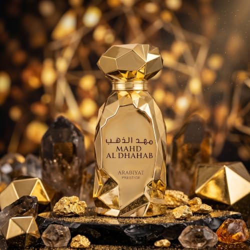 Image of Arabiyat Prestige Mahd Al Dhahab EDP Perfume 100ml - for Men & Women | Unisex Citrus Woody Fragrance with Bergamot, Oud & Vanilla