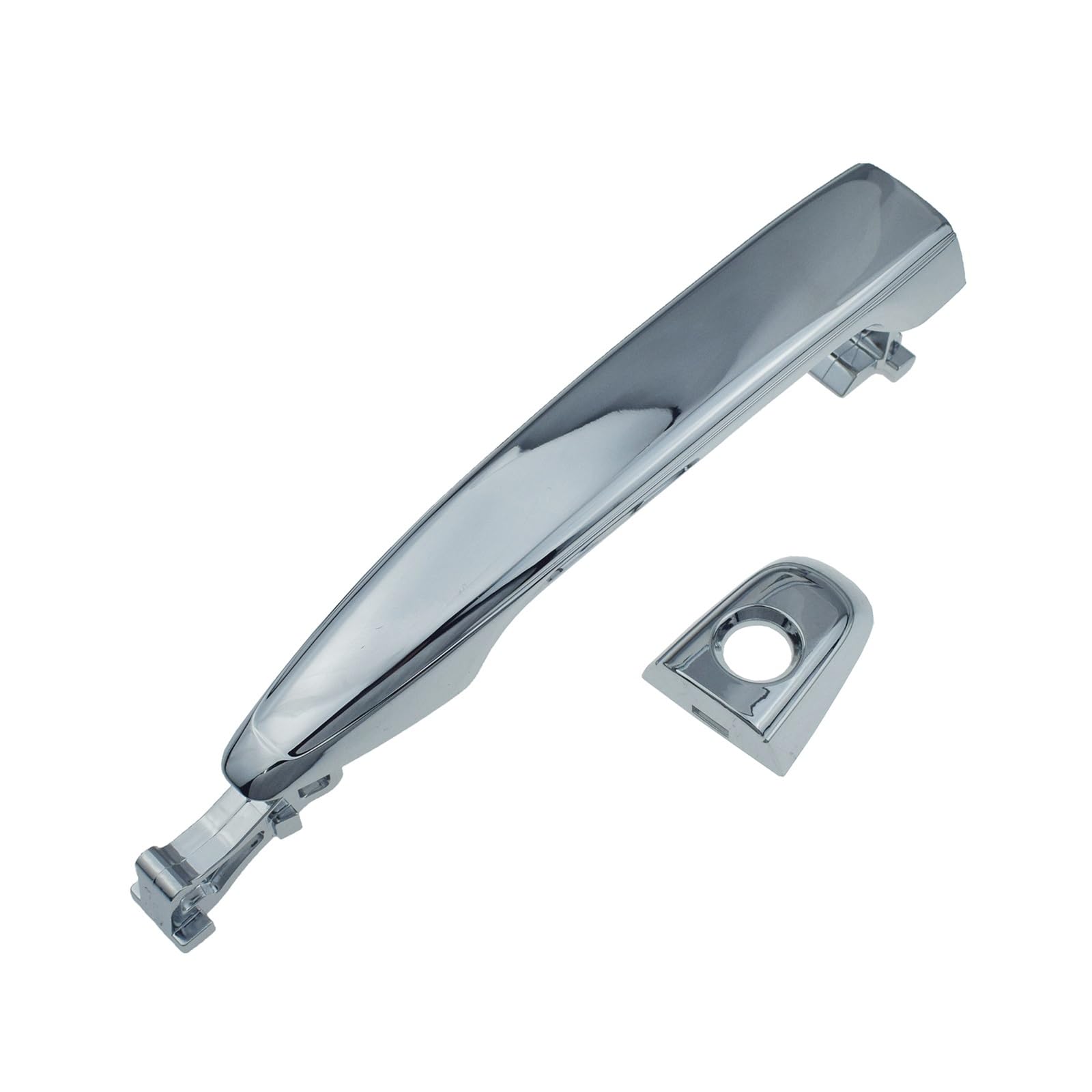 Dbckls Front Left Vehicle Exterior Outer Door Handle For Toyota For Camry For Highlander For Tacoma For 4Runner For Rx350 For Rx330 69211-35080 Exterior Door Handle Chrome(Front Left)