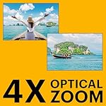 KODAK PIXPRO WPZ2 Rugged Waterproof Shockproof Dustproof WiFi Digital Camera 16MP 4X Optical Zoom 1080P Full HD Video Vlogging Camera 2.7" LCD (Blue) - Image 5