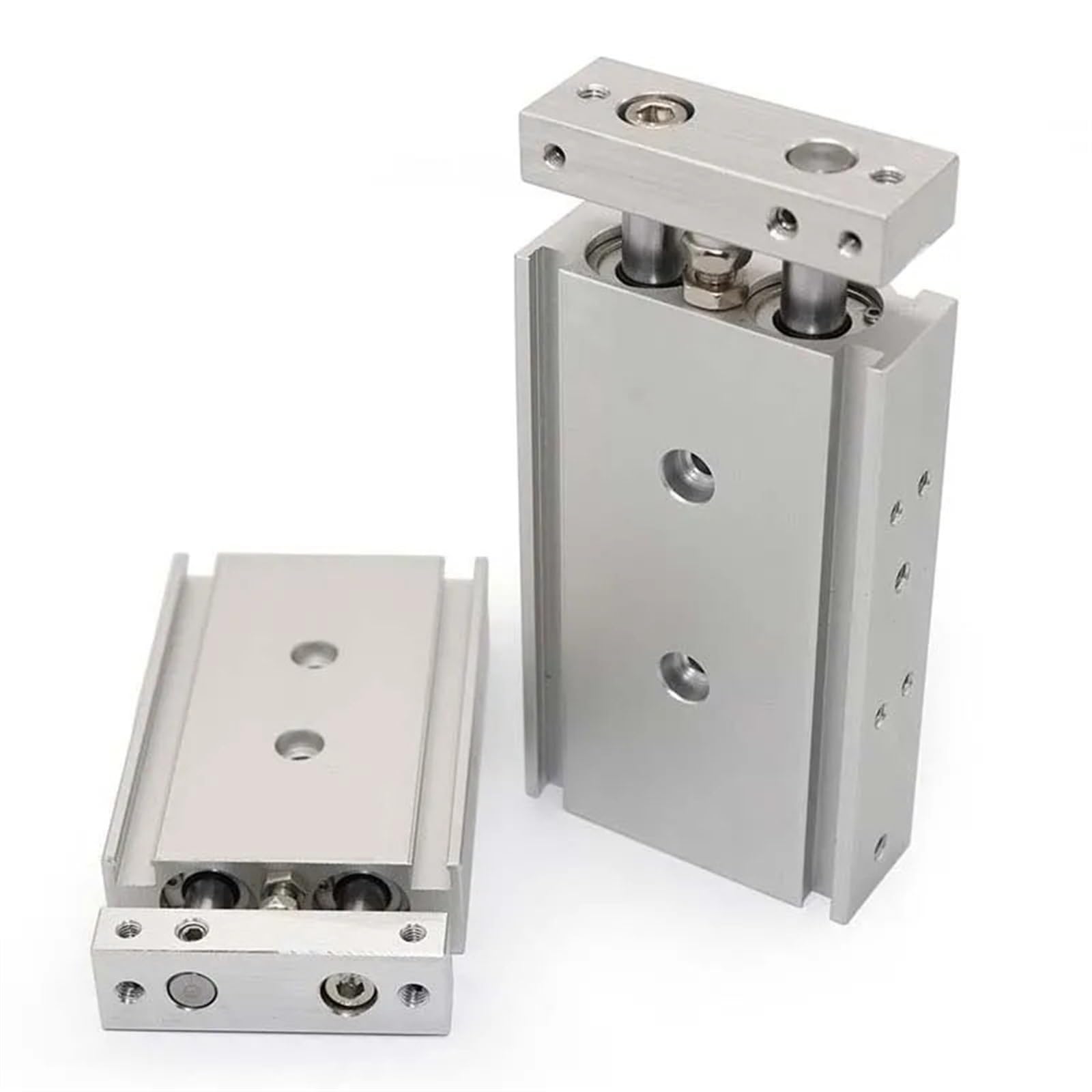 Cilindro neumático doble efecto CXSM de acero inoxidable para automatización industrial