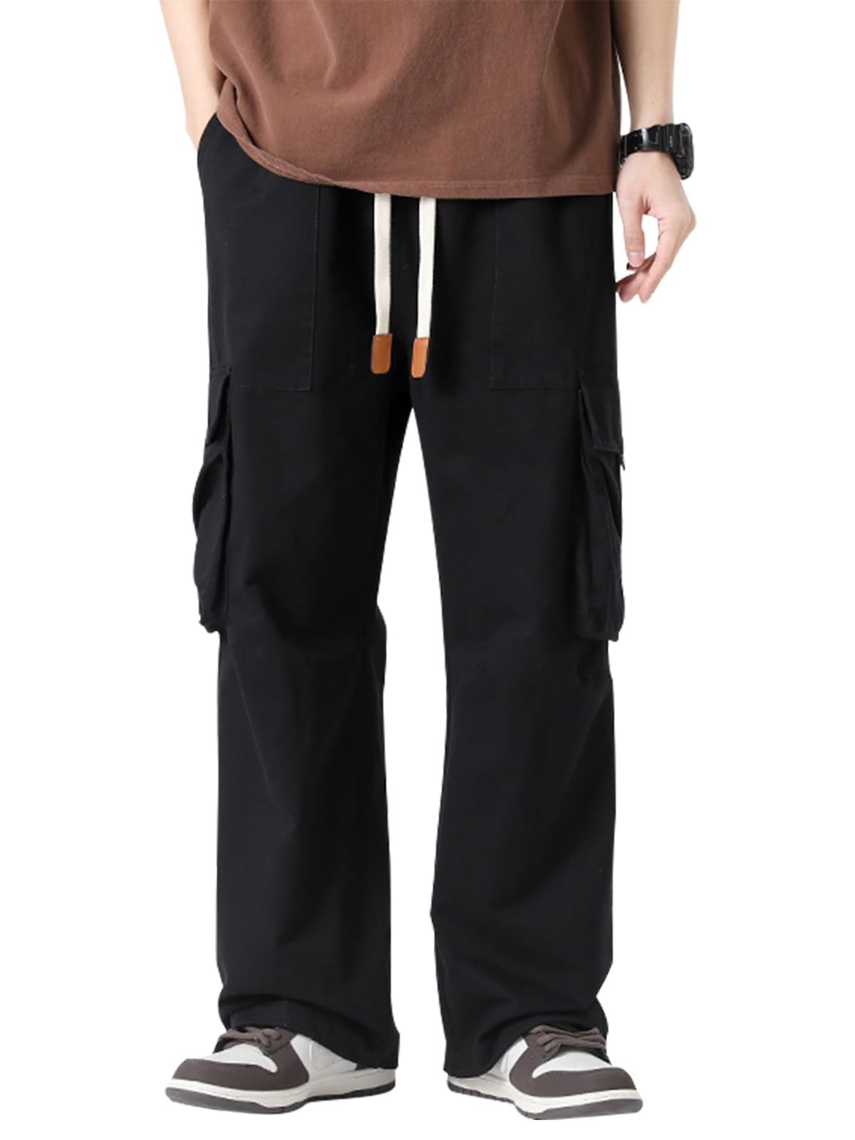 【タイムセール】【998円】 Rakityo メンズ カーゴパンツ