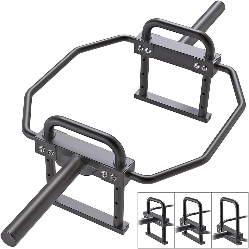 Buy Olympic Hex Bar Barbell Trap Bar for Deadlifts Shrugs Squats Height