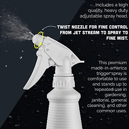 Image of MAXTITE 200-Proof (100%) Denatured Alcohol with Heavy-Duty Sprayhead - 32 fl oz, 4 Pack (1 Gallon Total) - for Industrial, DIY, or Professional Use - Solvent, Cleaner, Additive - Made in USA
