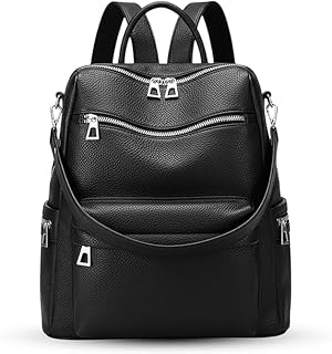 Pagwin Leather Backpack for Women Elegant Backpack Purse Ladies Leather Shoulder Fitting Diwali Bhaidooj Gift for Sister, ...