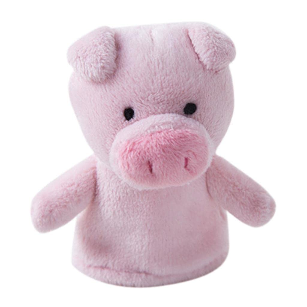 Cartoon Animal Finger Puppets Set Baby Educational Fingers Toys Kids Gift Pink Pig|Baby | Toys for Baby | Developmental Baby Toys|1 Piece Finger Puppet-image-34