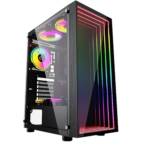 Bgears b-Optillusion ARGB Led Computer Case: Unleash Unforgettable Gaming