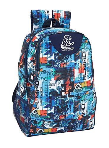 El Niño  Surf Club  Oficial Mochila Escolar 320x160x440mm