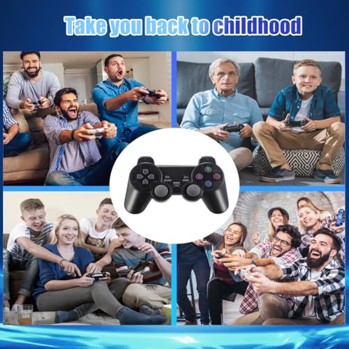 WAOYER Wireless Retro Game Console, Retro Gaming Console Stick Built-in 20000+Games with 23 Emulator