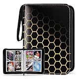Card Binder 440 cards pocket Trading Cards album 4-Pocket Card Book Holder With 55 Sleevesb 3 inches photos TCG Game Cards Collection Trading Cards Collector Album