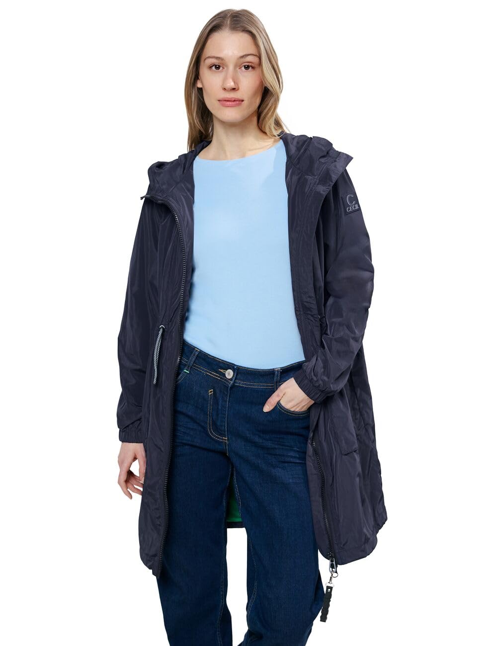 Cecil Damen B100989 Übergangsjacke, deep blue, M