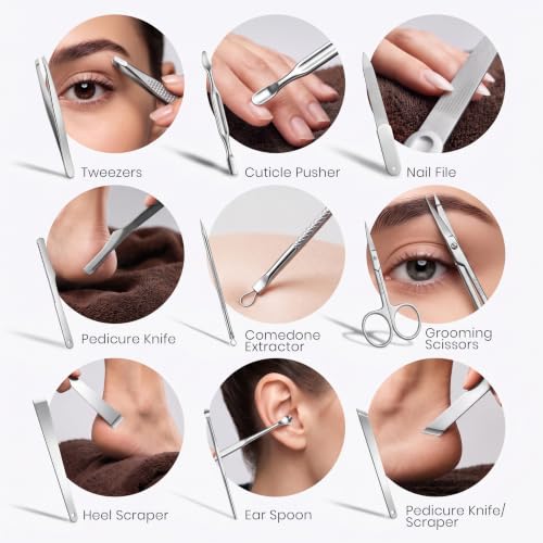 Image of Utopia Care Manicure Set Professional Nail Clippers Kit
