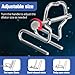 Adjustable Anal Expander Vaginal Expander Anal Stretcher BDSM Toy Yoikun Stainless Steel Butt Plugs for Anal Trainer,Anal Plug Anal Toys for Men,Women and Beginners (B-2 Beads)