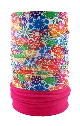 headloop Polar Extra Largo Rosa Forro Polar + Manguera  Pañuelo multifunción  Pañuelo de Microfibra