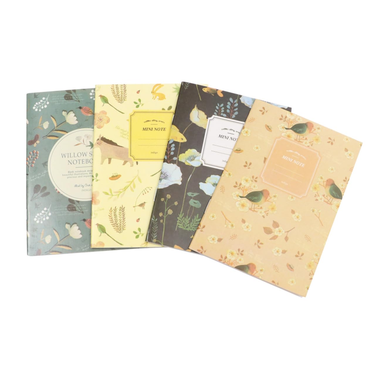 jojofuny 3 Set Mini Notebook Con Pagine Quaderni Eleganti Per Ufficio E Scuola Stili Pratici E Compatti Per E Note 50 Pezzi * 3