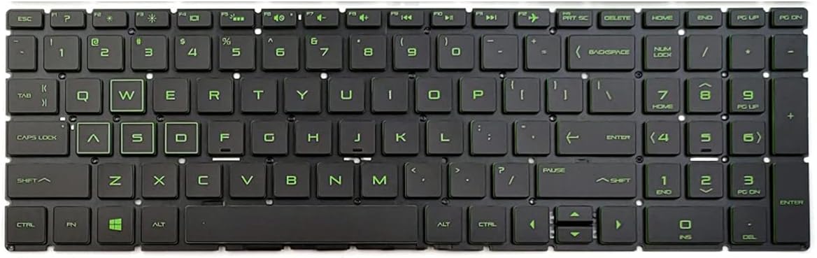 Laptop Replacement US Keyboard for HP Pavilion Gaming 15-CX 15-CX0058WM 15-CX0100TX Backlit
