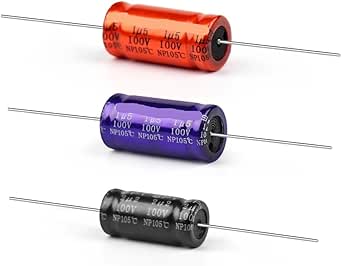 2Pcs 100V Electrolytic Capacitor MKP Frequency Divider Crossover Polypropylene Non-Polarity Audio Capacitor 1.5UF 2.2UF 3.3UF - Foto 3