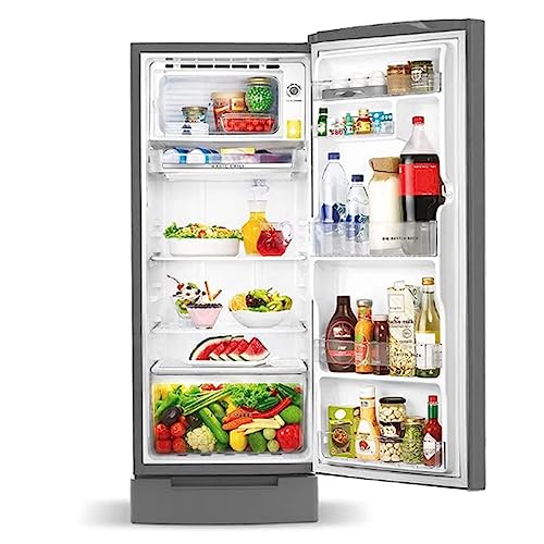 Image of Whirlpool 192 L 3 Star Direct-Cool Single Door Refrigerator (215 Icemagic Pro ROY 3S Cool Illusia-Z,Base Stand with Drawer,2023 Model)