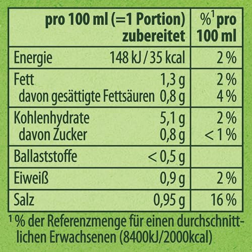 Knorr Jäger Soße leckere braune Sauce ohne geschmacksverstärkende Zusatzstoffe 18x 2er Pack à 46 g