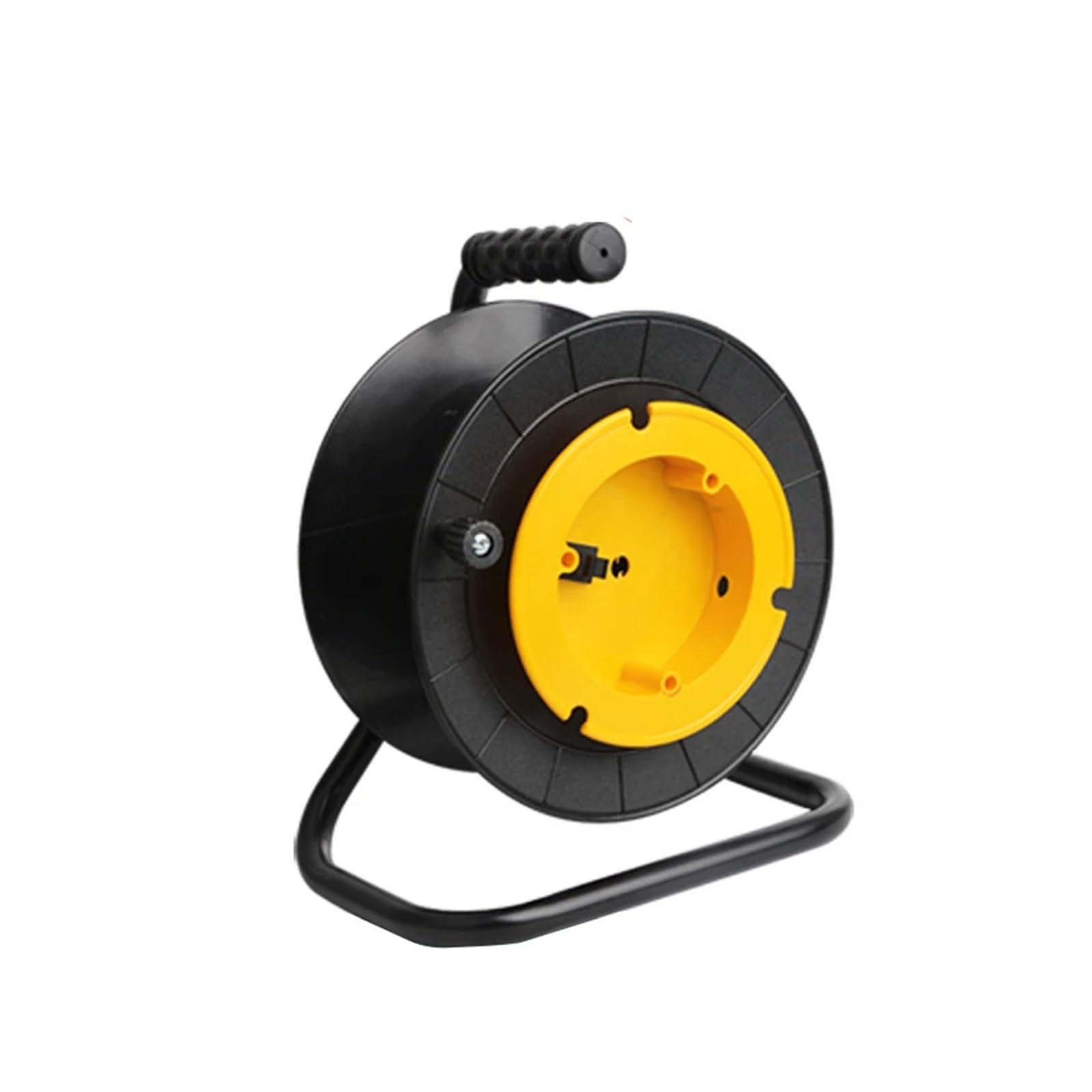 Tambor de cable, Carrete de cable manual, bobinador de fibra óptica móvil, línea de señal de energía, disco vacío pequeño, tira de luz de plástico, receptor, enrollador(S260A 20to50m)