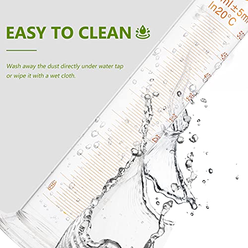 Generic Tubos de Centrífuga de 500Ml De Vidro Tubo de Ensaio De Viagem Cosméticos Recipientes Loção