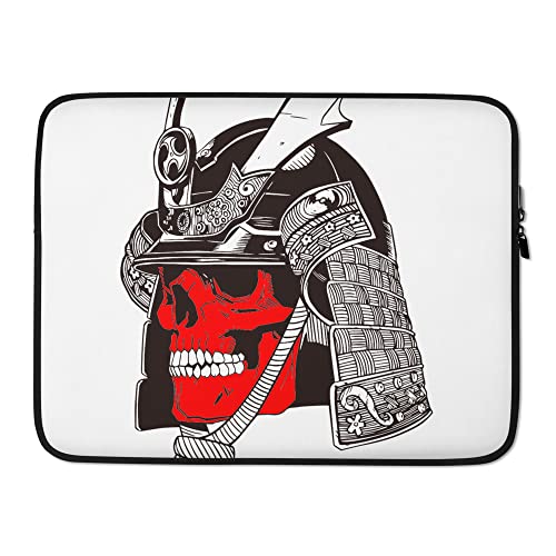 Funda para portátil Renerded estilo esqueleto Samurai miniatura 1