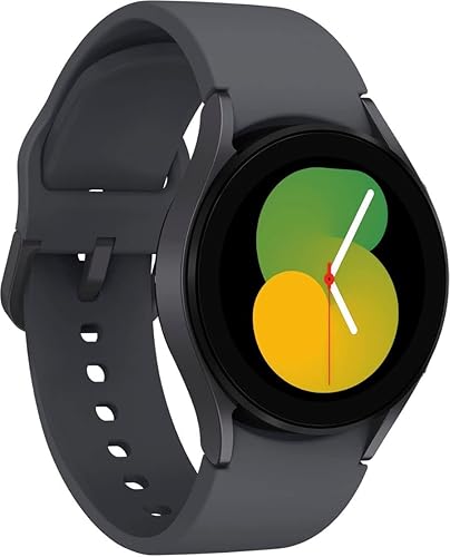 SAMSUNG Galaxy Watch 5 Reloj inteligente Bluetooth de 1.575in con rastreador de cuerpo, salud, fitness y sueño, batería mejorada, cristal de zafiro,