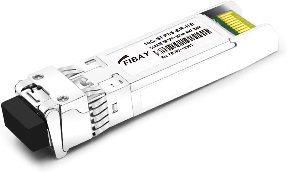 10G SFP SR for HPE BladeSystem 455883-B21 10GBASE-SR SFP+ Module Transceiver MMF, 850nm, 300m, LC, DOM