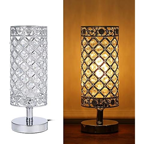 Tomshine Crystal Bedside Table Lamp Cover