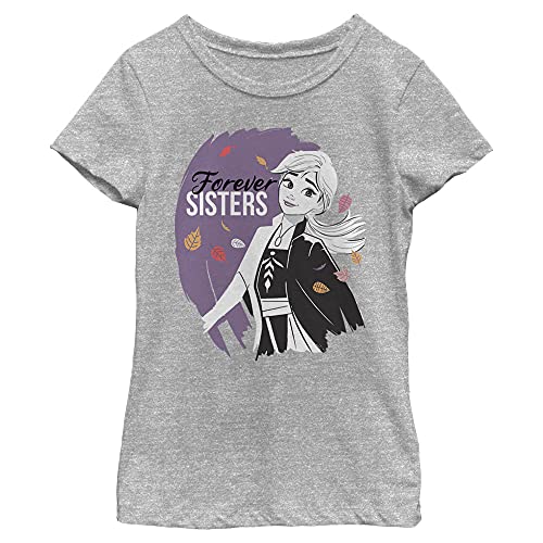 T-shirt Disney Frozen 2 Ana fille gris vêtement enfant taille L