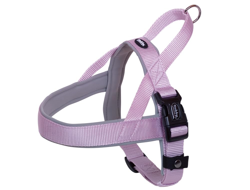 Nobby 80531-44 Norwegian Harness Classic Preno Lilac Length 38-50 cm + 36 cm Width 20/25 mm