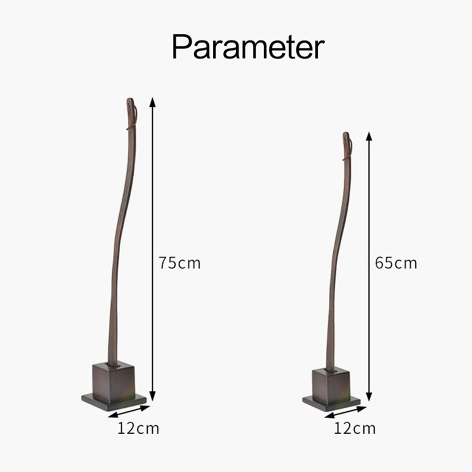 Cornes de chaussures à manche Long de 65/75cm, corne en bois unisexe en forme de cuillère, lève-chaussures Flexible, chausse-pied professionnel Chausse-pieds