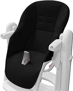 High Chair Covers Replacement Cushion PU Leather Pad for Dining Universals for Peg-Perego Tatamia Easy to Clean and Install