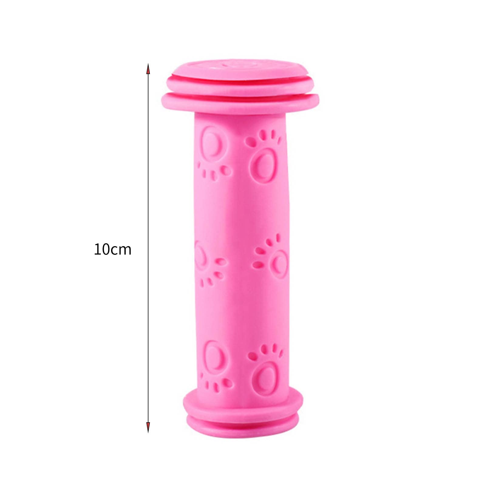 Manopole Bici QQ Studio: Antiscivolo In Gomma Morbida | Scegli Il Tuo Colore (Rosso, Rosa, Nero, Blu, Bianco, Giallo)