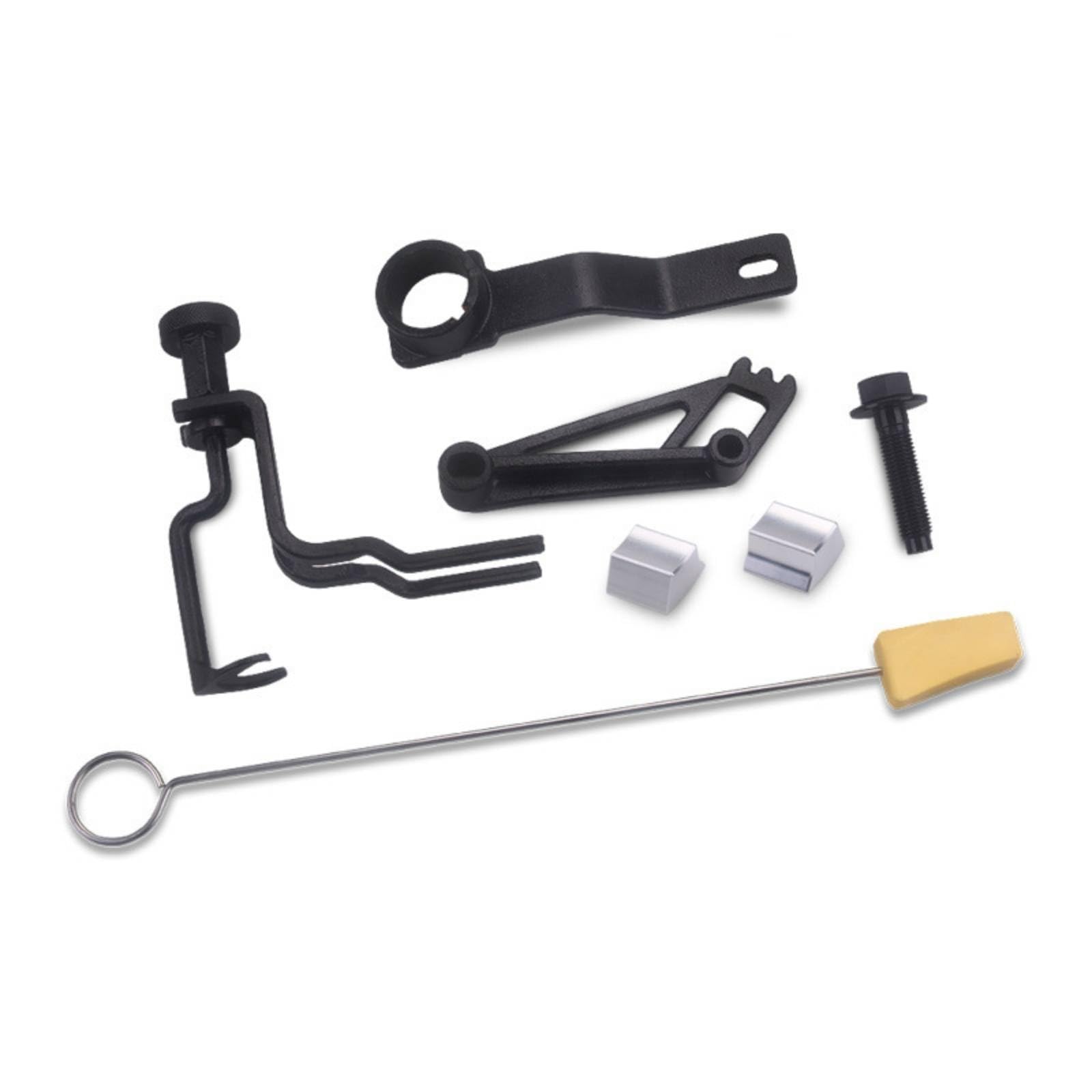 Dispositif de Calage Moteur Ensemble Outil Distribution Outil Alignement Arbre Principal Compresseur Ressort Soupape Robuste pour soupapes 4.6L 5.4L 6.8L Adapté à Garage Mécanicien
