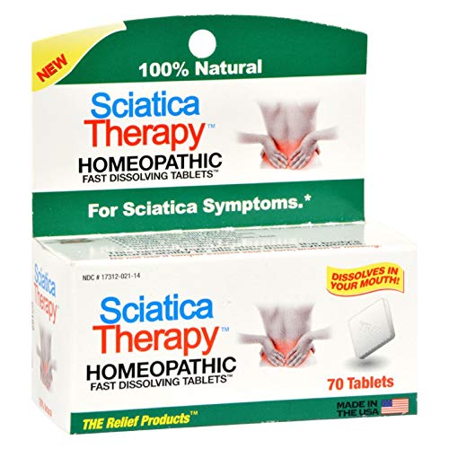 TRP Homeopathic Sciatica Therapy, 70 Fast Dissolving Tablets (Pack of 4)