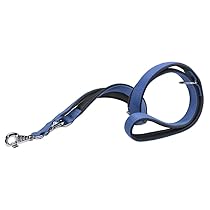 Ferplast Daytona GA Guinzaglio per Cani da Addestramento Extraresistente – 3 Lunghezze Regolabile – Morbida Impugnatura Imbottita – Antiabrasione – Design Italiano – 200 x 2 cm, Blu